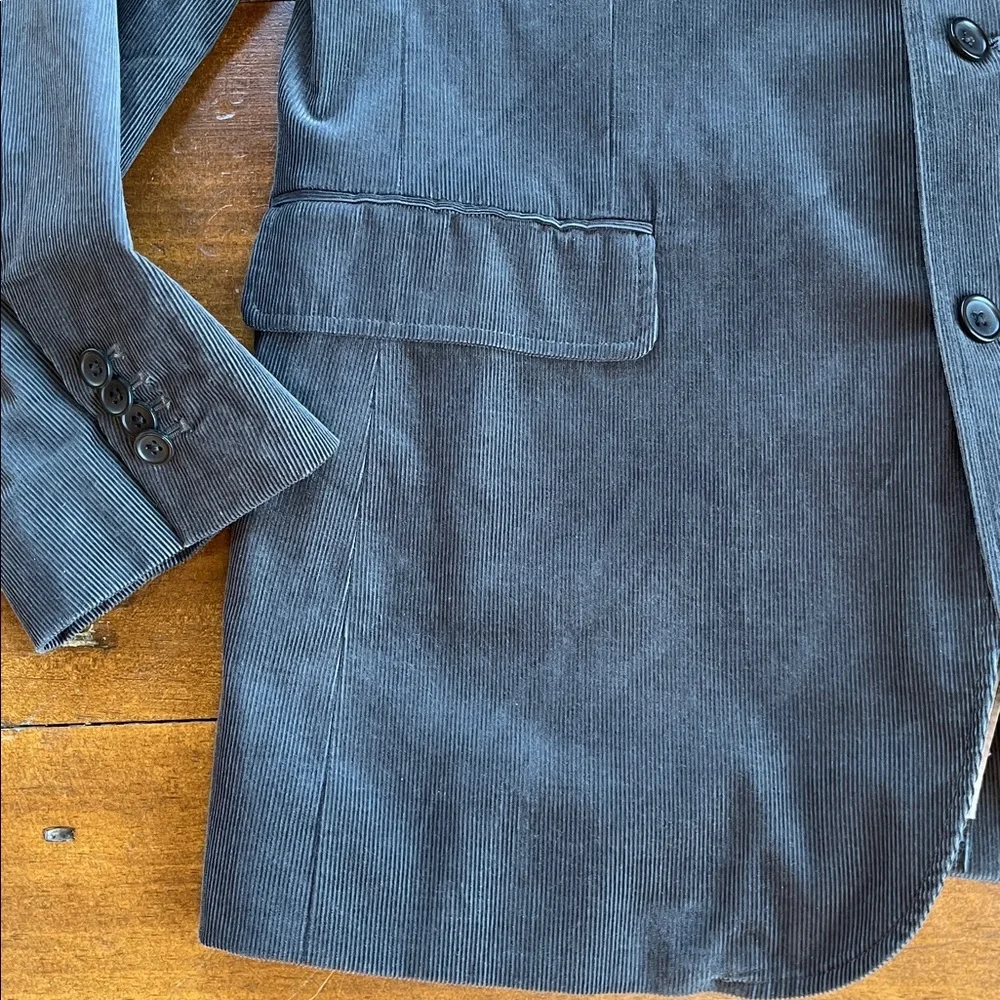 Banana Republic Corduroy Black Sports Jacket 46L